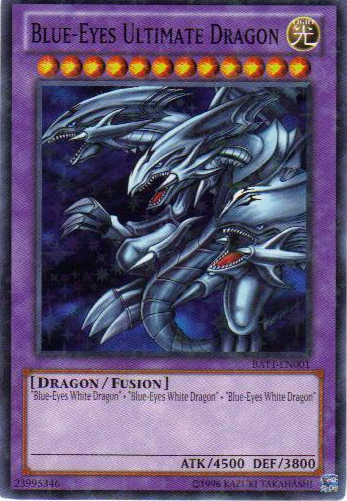 Blue-Eyes Ultimate Dragon [BATT-EN001] Starfoil Rare | The CG Realm