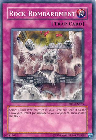 Rock Bombardment [DR3-EN235] Common | The CG Realm