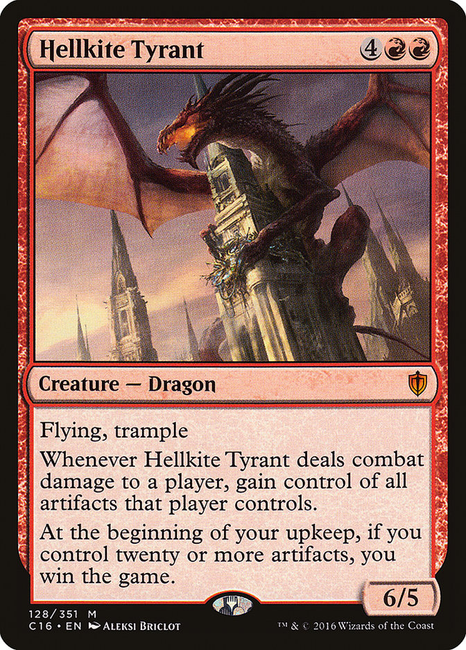 Hellkite Tyrant [Commander 2016] | The CG Realm
