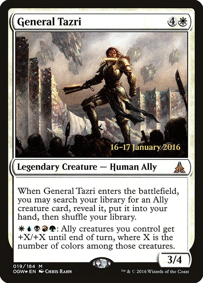 General Tazri [Oath of the Gatewatch Prerelease Promos] | The CG Realm