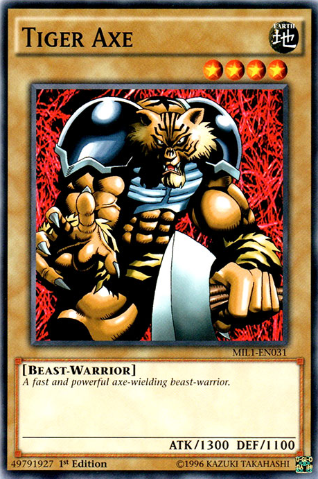 Tiger Axe [MIL1-EN031] Common | The CG Realm