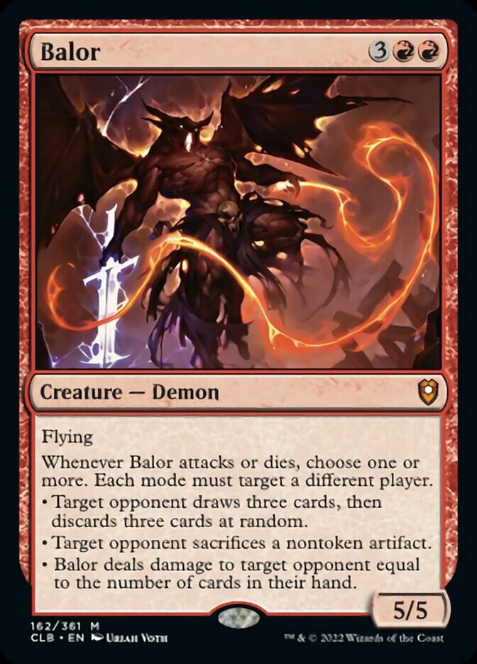 Balor [Commander Legends: Battle for Baldur's Gate] | The CG Realm