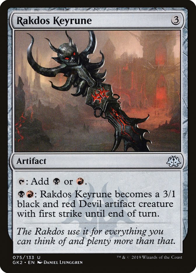 Rakdos Keyrune [Ravnica Allegiance Guild Kit] | The CG Realm