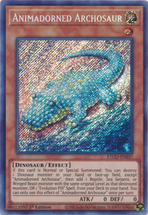 Animadorned Archosaur [ETCO-EN037] Secret Rare | The CG Realm