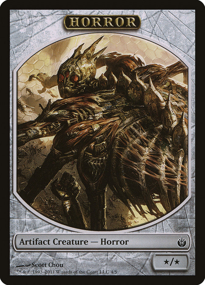 Horror Token [Mirrodin Besieged Tokens] | The CG Realm