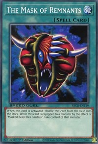 The Mask of Remnants [SBCB-EN119] Common | The CG Realm