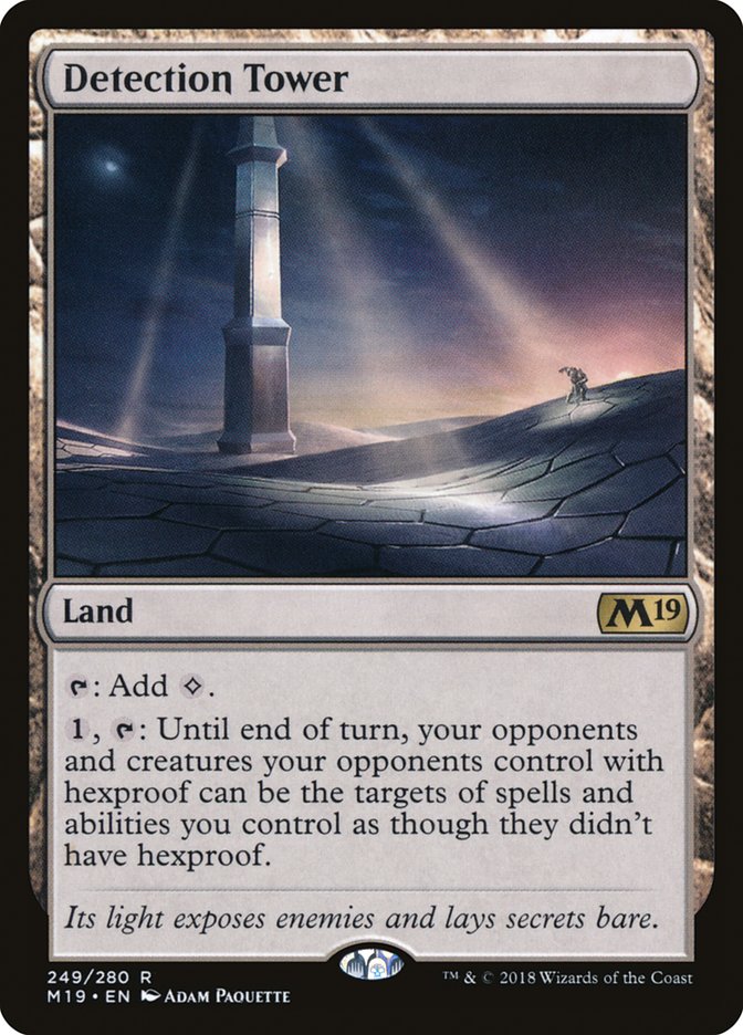 Detection Tower [Core Set 2019] | The CG Realm