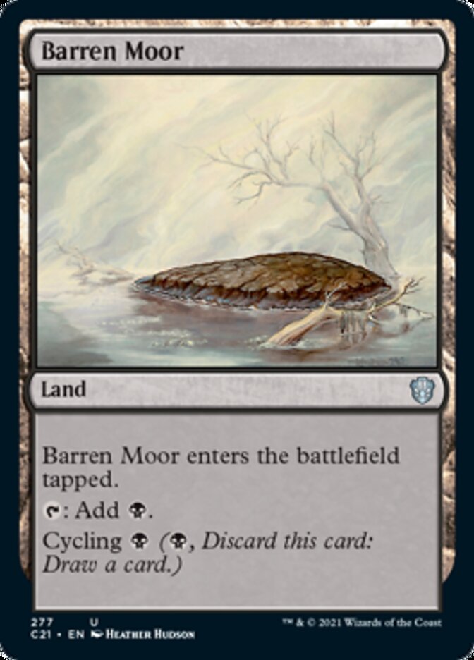 Barren Moor [Commander 2021] | The CG Realm