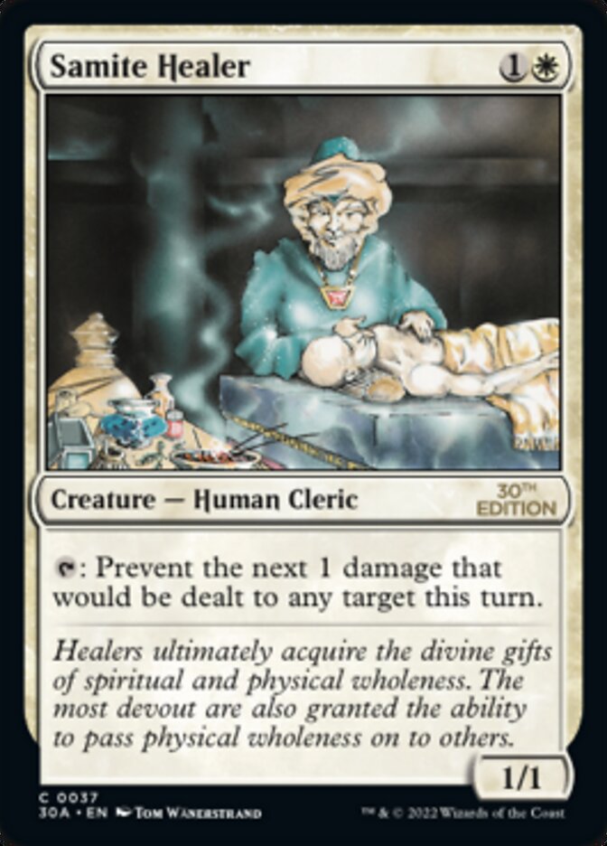 Samite Healer [30th Anniversary Edition] | The CG Realm