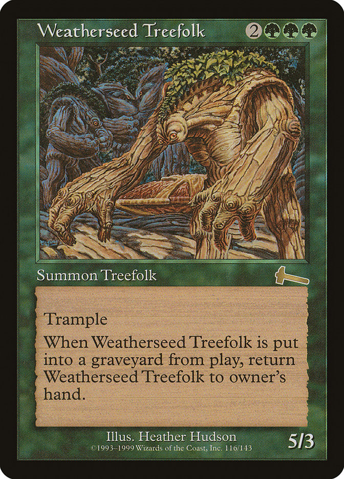 Weatherseed Treefolk [Urza's Legacy] | The CG Realm