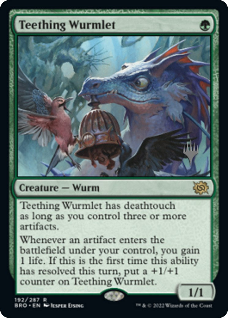 Teething Wurmlet (Promo Pack) [The Brothers' War Promos] | The CG Realm