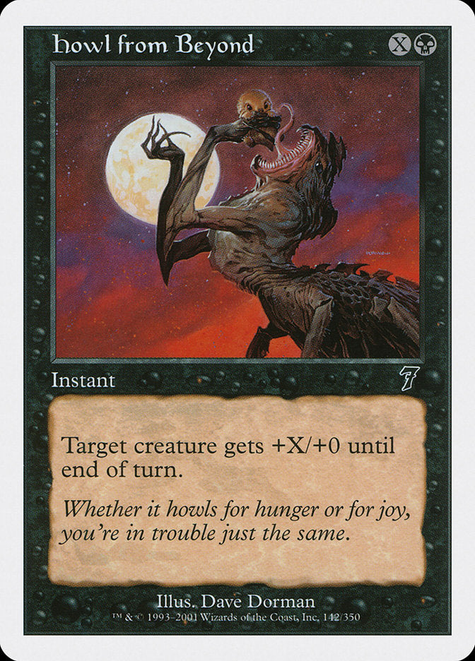 Howl from Beyond [Seventh Edition] | The CG Realm