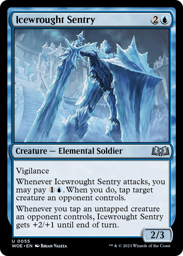 Icewrought Sentry [Wilds of Eldraine] | The CG Realm