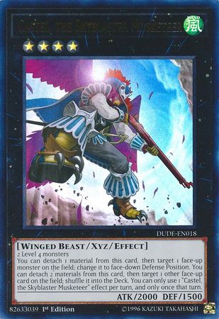 Castel, the Skyblaster Musketeer [DUDE-EN018] Ultra Rare | The CG Realm