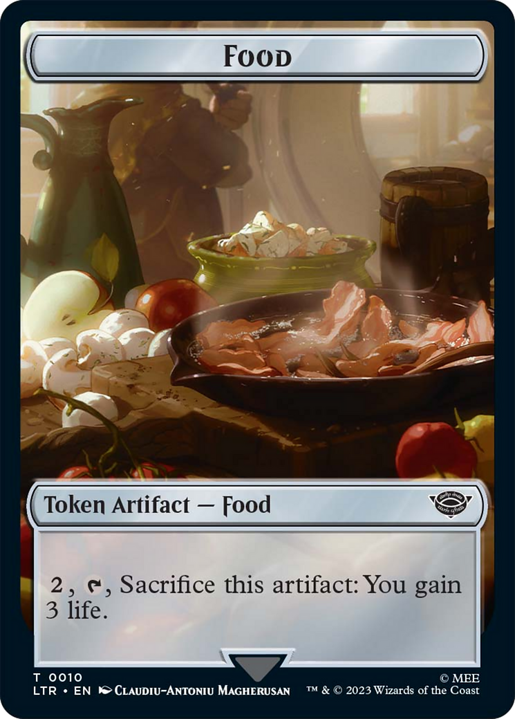 Soldier // Food Token [The Lord of the Rings: Tales of Middle-Earth Commander Tokens] | The CG Realm