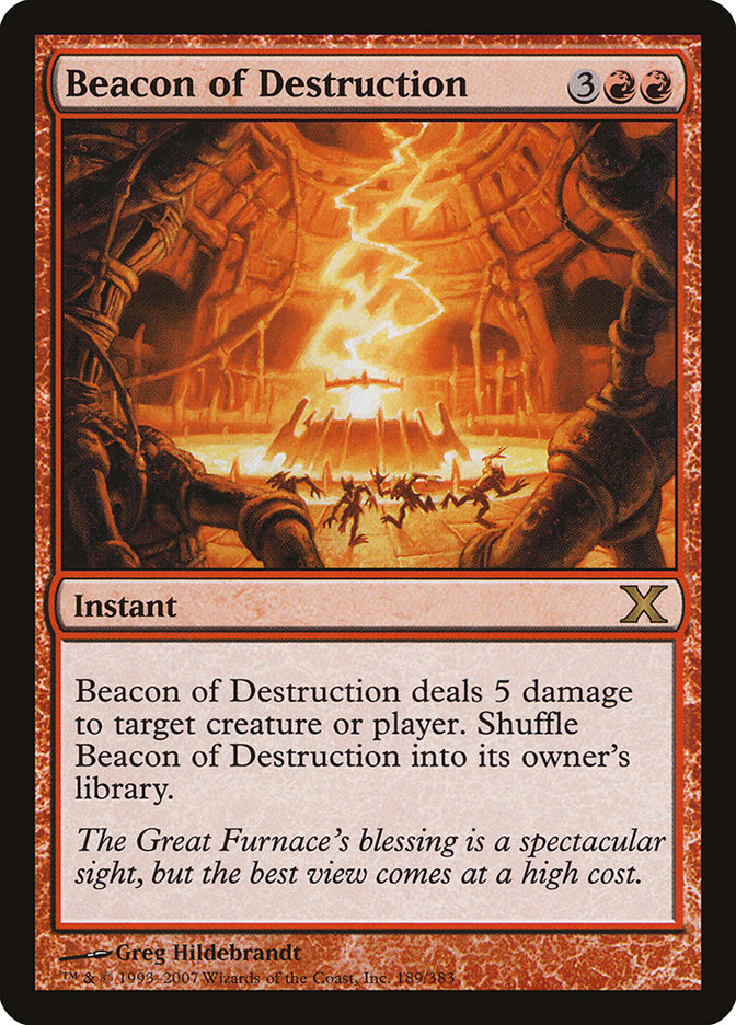 Beacon of Destruction [Tenth Edition] | The CG Realm