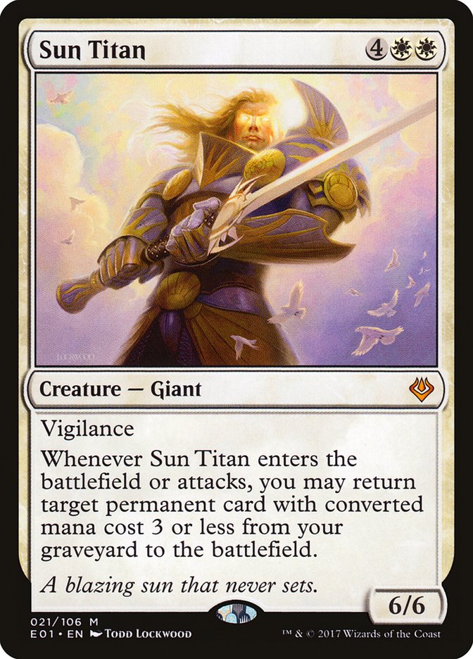 Sun Titan [Archenemy: Nicol Bolas] | The CG Realm