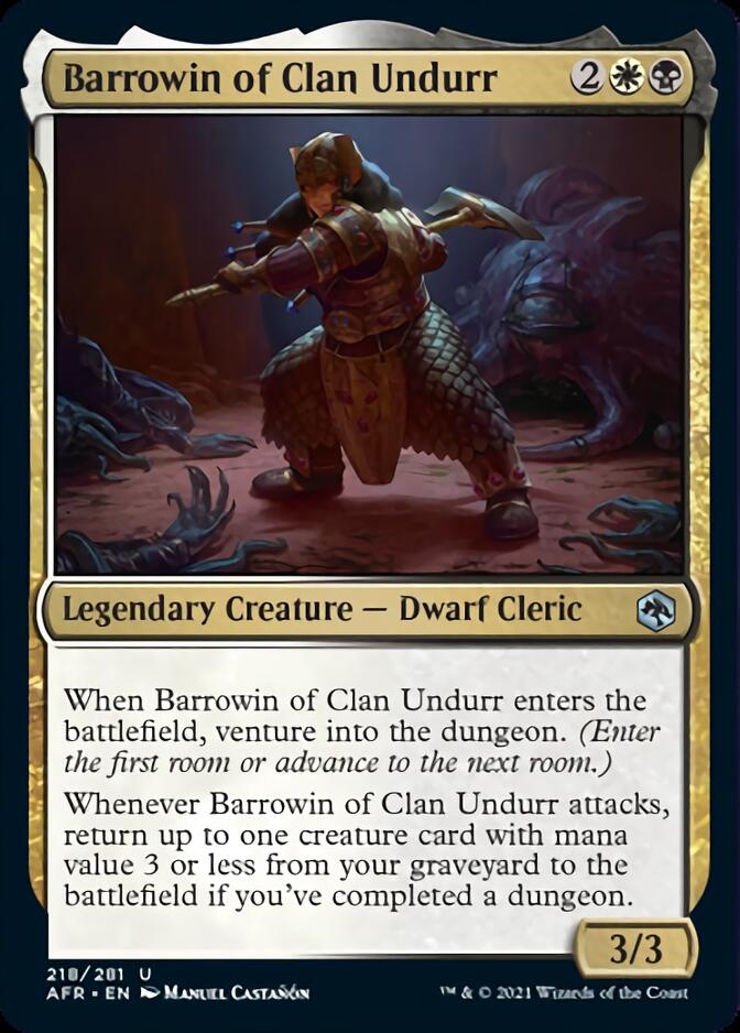 Barrowin of Clan Undurr [Dungeons & Dragons: Adventures in the Forgotten Realms] | The CG Realm