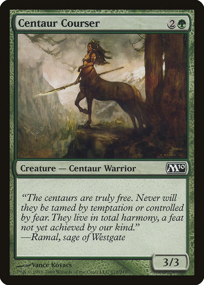 Centaur Courser [Magic 2010] | The CG Realm