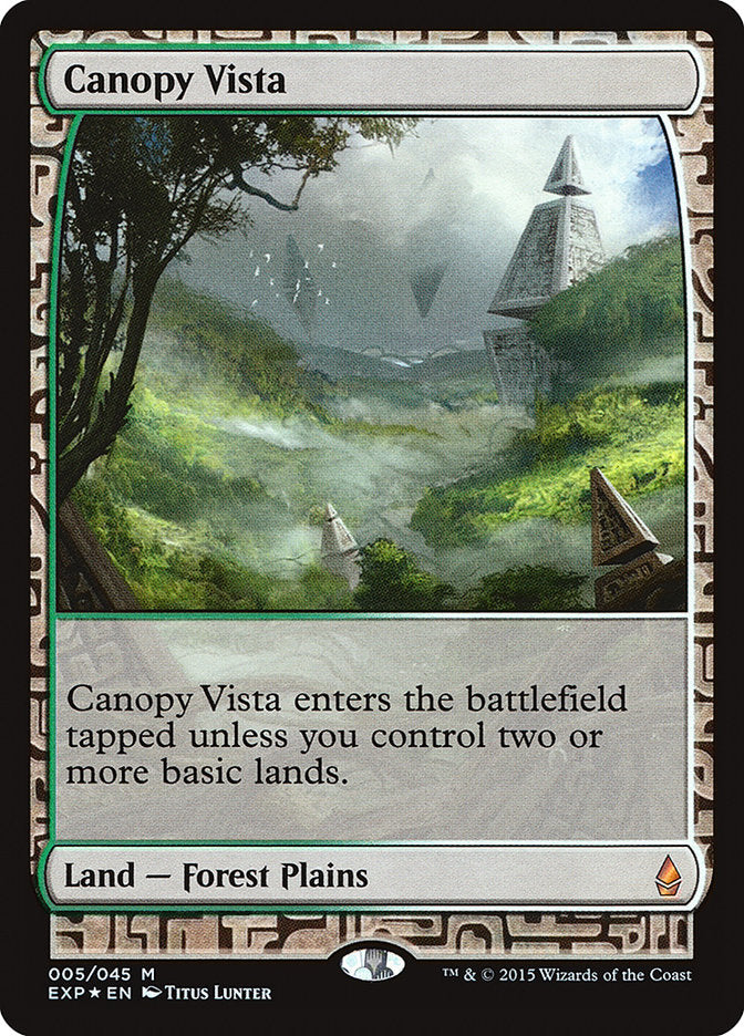 Canopy Vista [Zendikar Expeditions] | The CG Realm