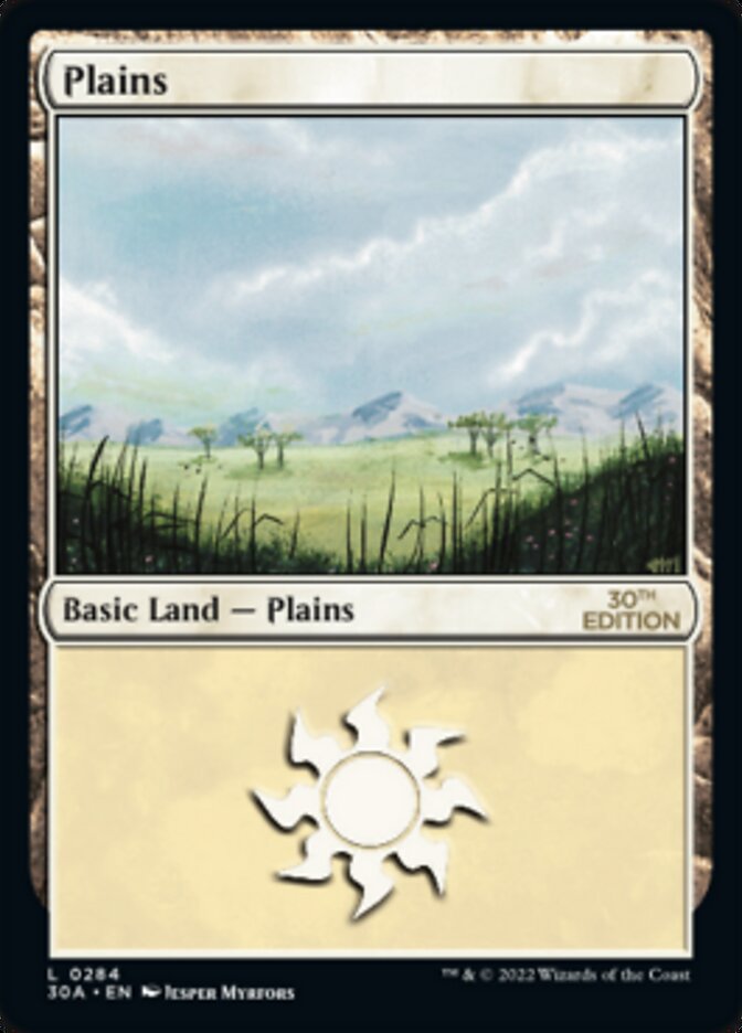 Plains (284) [30th Anniversary Edition] | The CG Realm