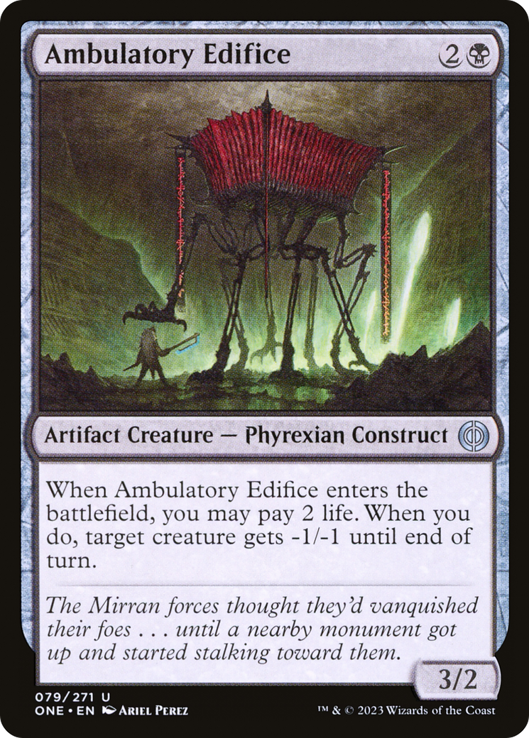 Ambulatory Edifice [Phyrexia: All Will Be One] | The CG Realm
