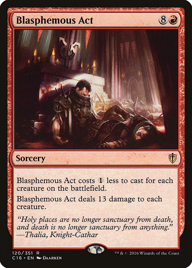 Blasphemous Act [Commander 2016] | The CG Realm