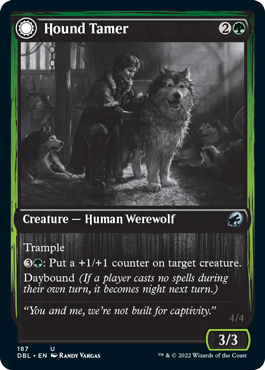 Hound Tamer // Untamed Pup [Innistrad: Double Feature] | The CG Realm