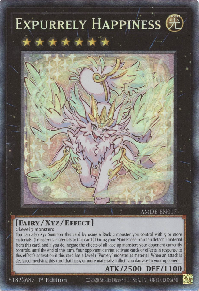 Expurrely Happiness [AMDE-EN017] Collector's Rare | The CG Realm