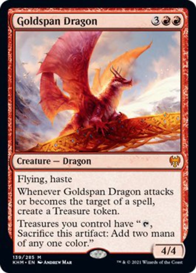 Goldspan Dragon [Kaldheim] | The CG Realm