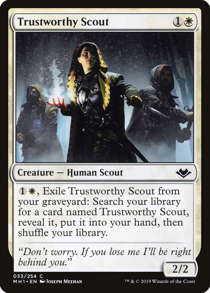 Trustworthy Scout [Modern Horizons] | The CG Realm
