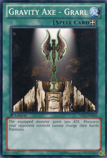 Gravity Axe - Grarl [YS12-EN026] Common | The CG Realm