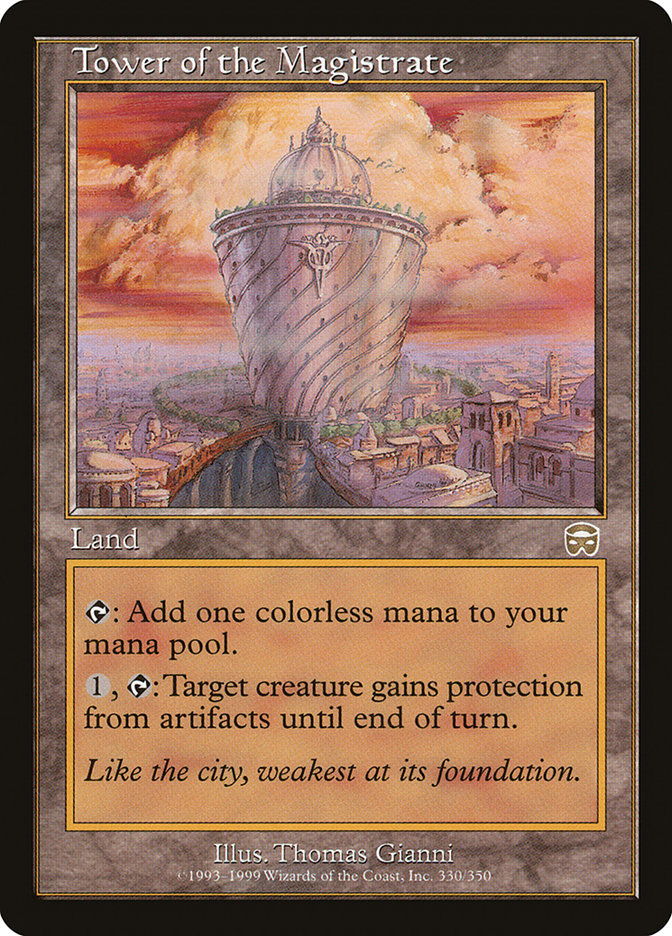 Tower of the Magistrate [Mercadian Masques] | The CG Realm