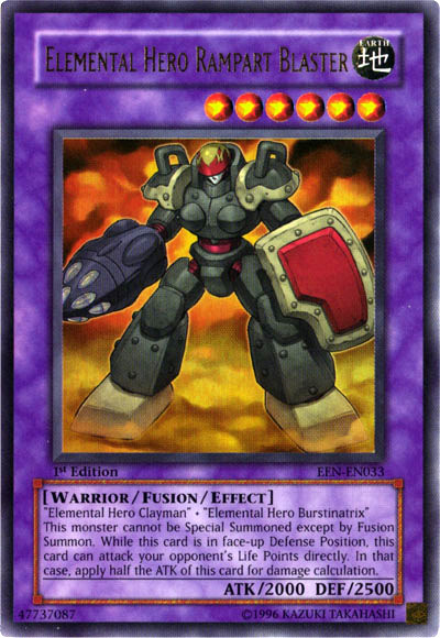 Elemental Hero Rampart Blaster [EEN-EN033] Ultra Rare | The CG Realm