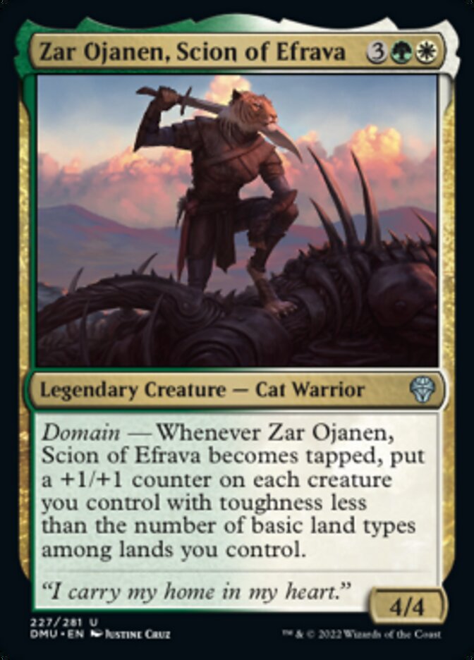 Zar Ojanen, Scion of Efrava [Dominaria United] | The CG Realm