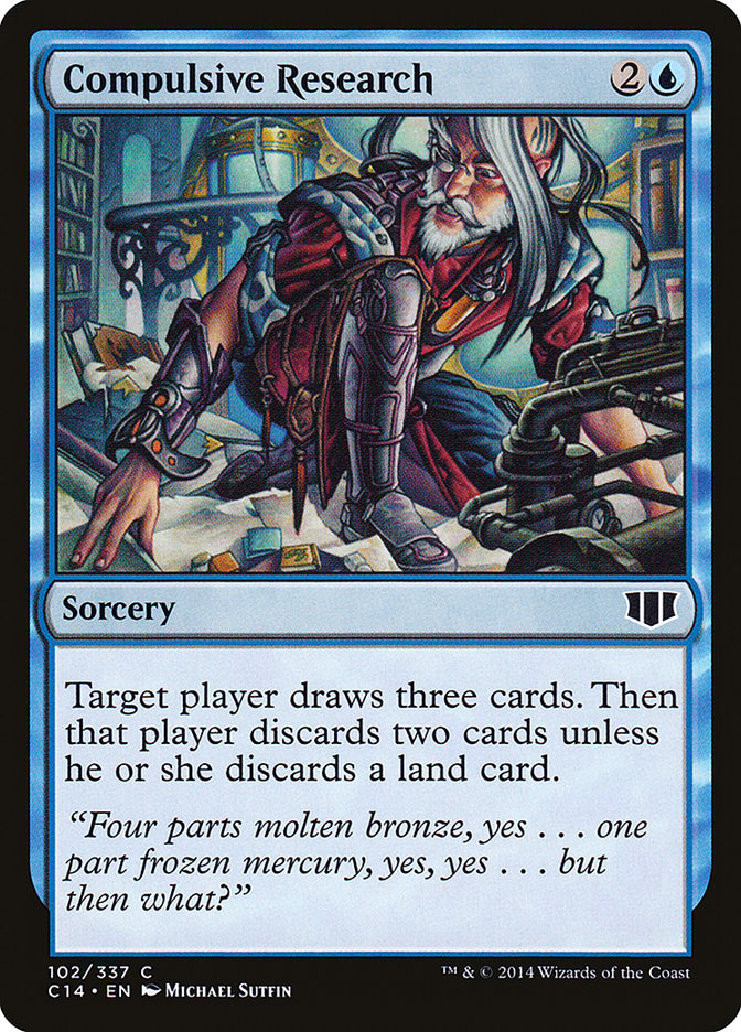Compulsive Research [Commander 2014] | The CG Realm