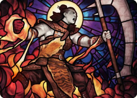 Garna, Bloodfist of Keld Art Card [Dominaria United Art Series] | The CG Realm