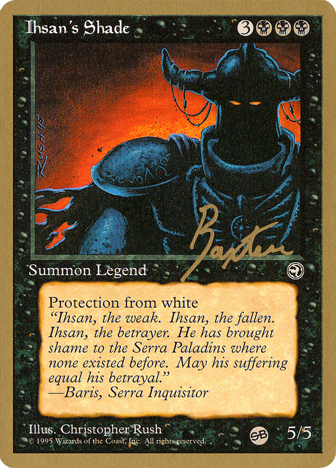 Ihsan's Shade (George Baxter) (SB) [Pro Tour Collector Set] | The CG Realm