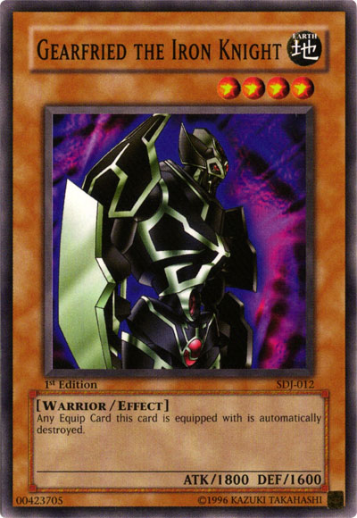 Gearfried the Iron Knight [SDJ-012] Common | The CG Realm