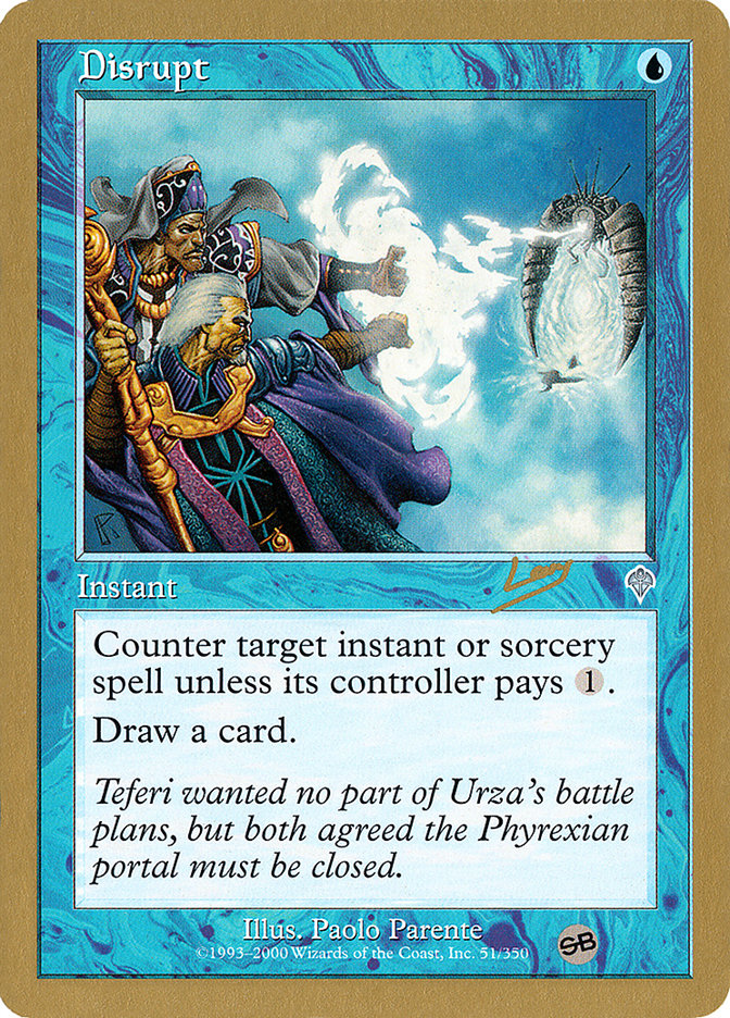 Disrupt (Raphael Levy) (SB) [World Championship Decks 2002] | The CG Realm