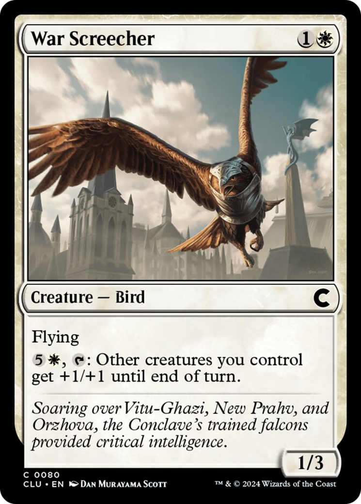 War Screecher [Ravnica: Clue Edition] | The CG Realm