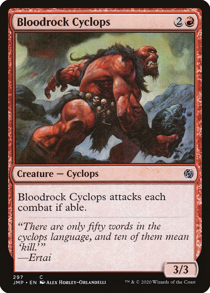 Bloodrock Cyclops [Jumpstart] | The CG Realm