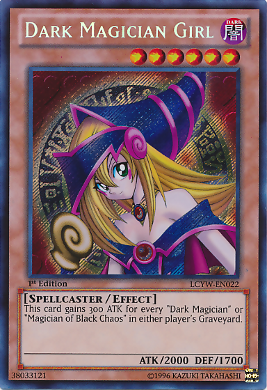Dark Magician Girl [LCYW-EN022] Secret Rare | The CG Realm
