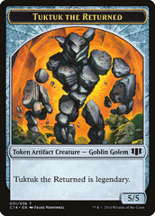 Daretti, Scrap Savant Emblem // Tuktuk the Returned Double-Sided Token [Commander 2014 Tokens] | The CG Realm