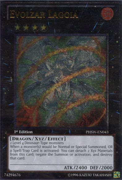 Evolzar Laggia [PHSW-EN043] Ultimate Rare | The CG Realm