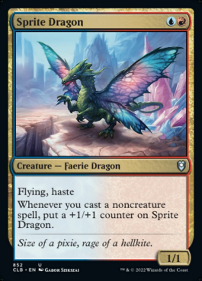Sprite Dragon [Commander Legends: Battle for Baldur's Gate] | The CG Realm