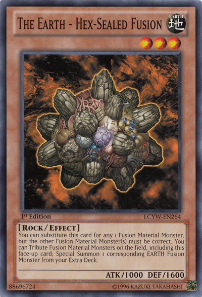 The Earth - Hex-Sealed Fusion [LCYW-EN264] Common | The CG Realm