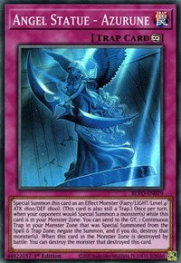 Angel Statue - Azurune [BLVO-EN079] Super Rare | The CG Realm