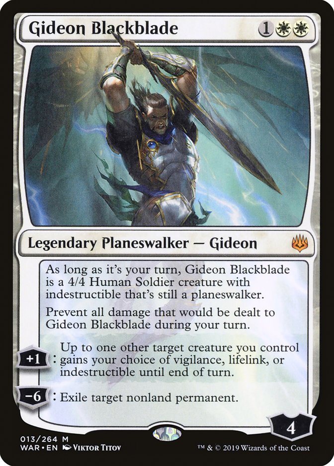 Gideon Blackblade [War of the Spark] | The CG Realm