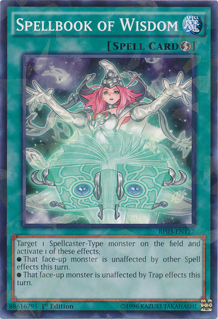 Spellbook of Wisdom [BP03-EN177] Shatterfoil Rare | The CG Realm